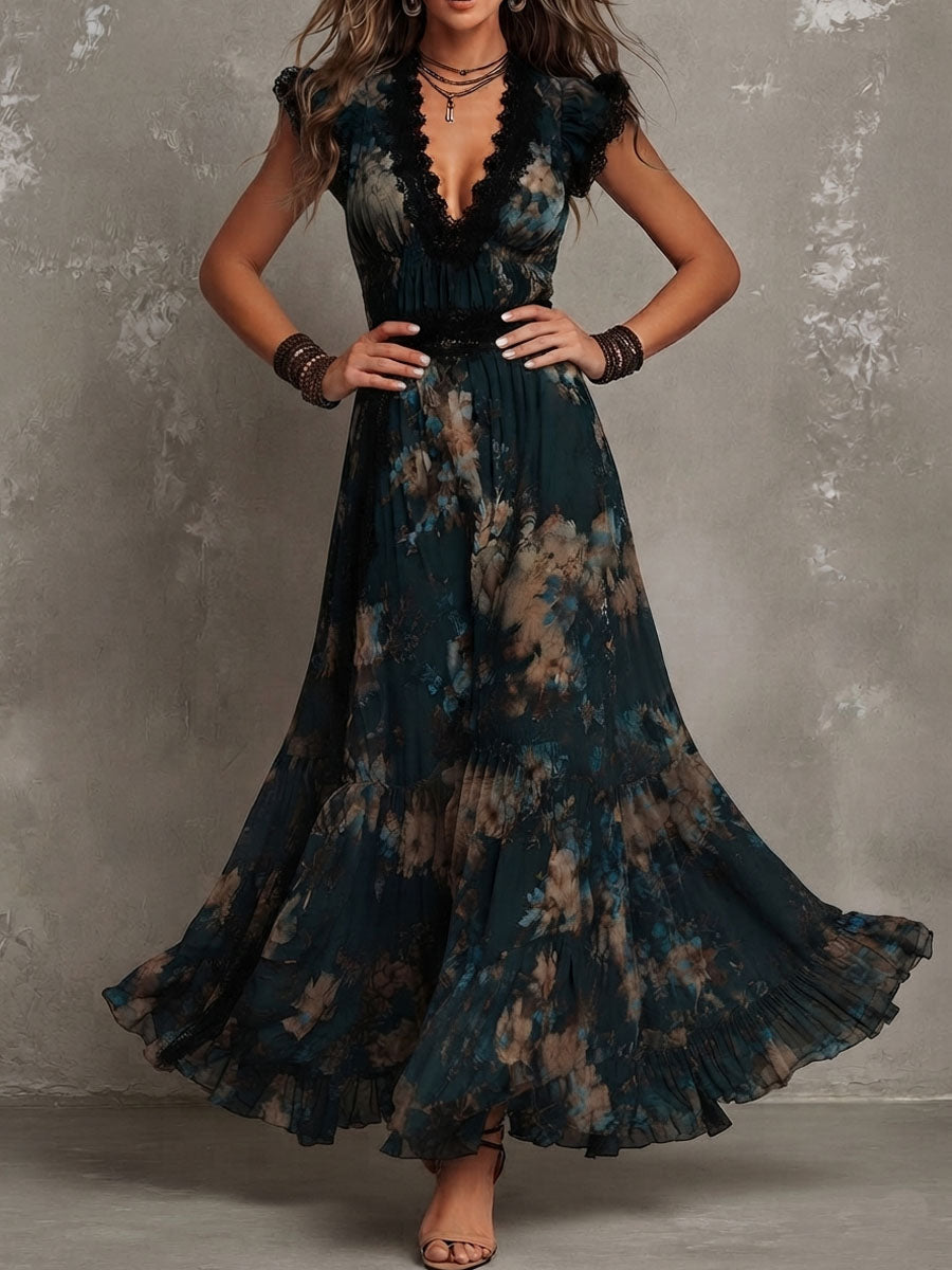 Helen | Maxi Floral Dress