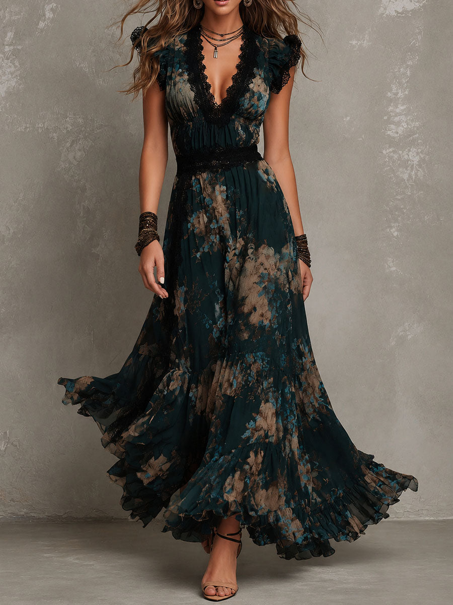 Helen | Maxi Floral Dress