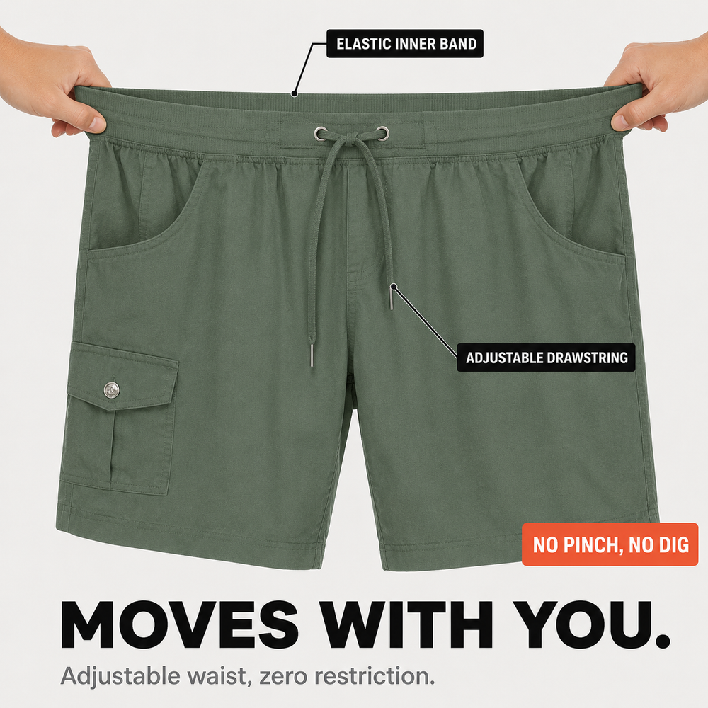Breezora – Women's Quick-Dry Cargo Shorts