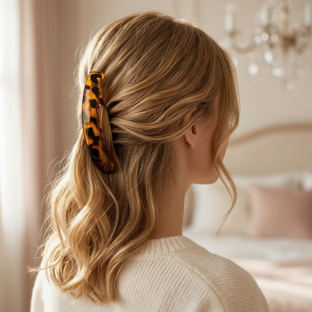 Lunelle – Oversized Claw Clip for Thick Hair