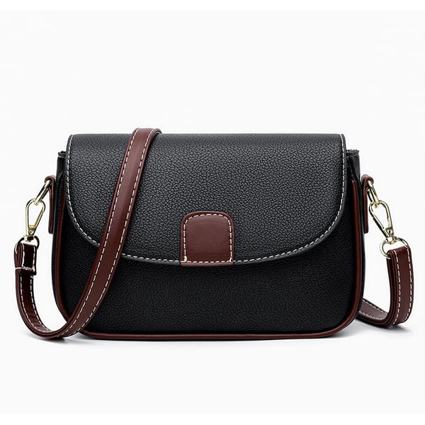 Lunettea - Elegant PU Leather Shoulder Bag for Women