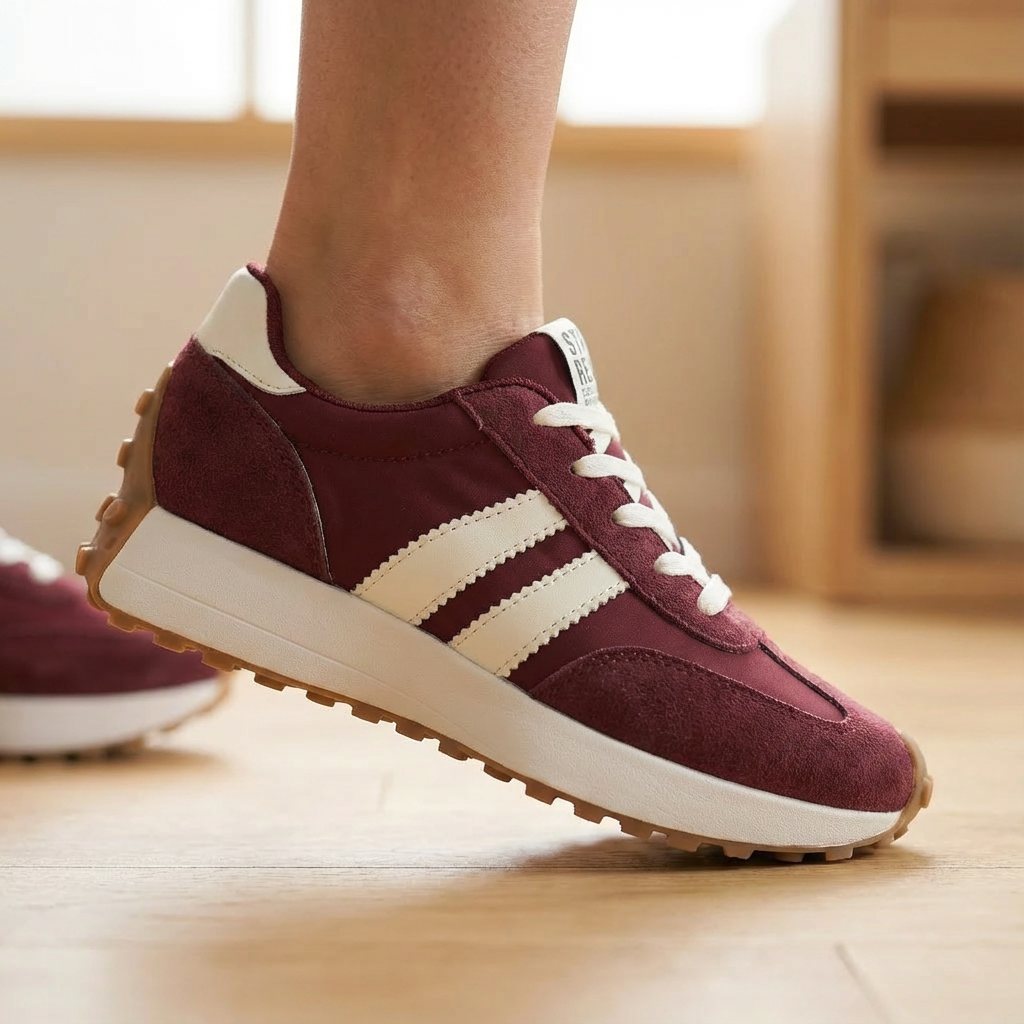 Velora - Retro Suede Sneakers for All Day Comfort