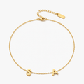 Auriela – Personalized side initial necklace