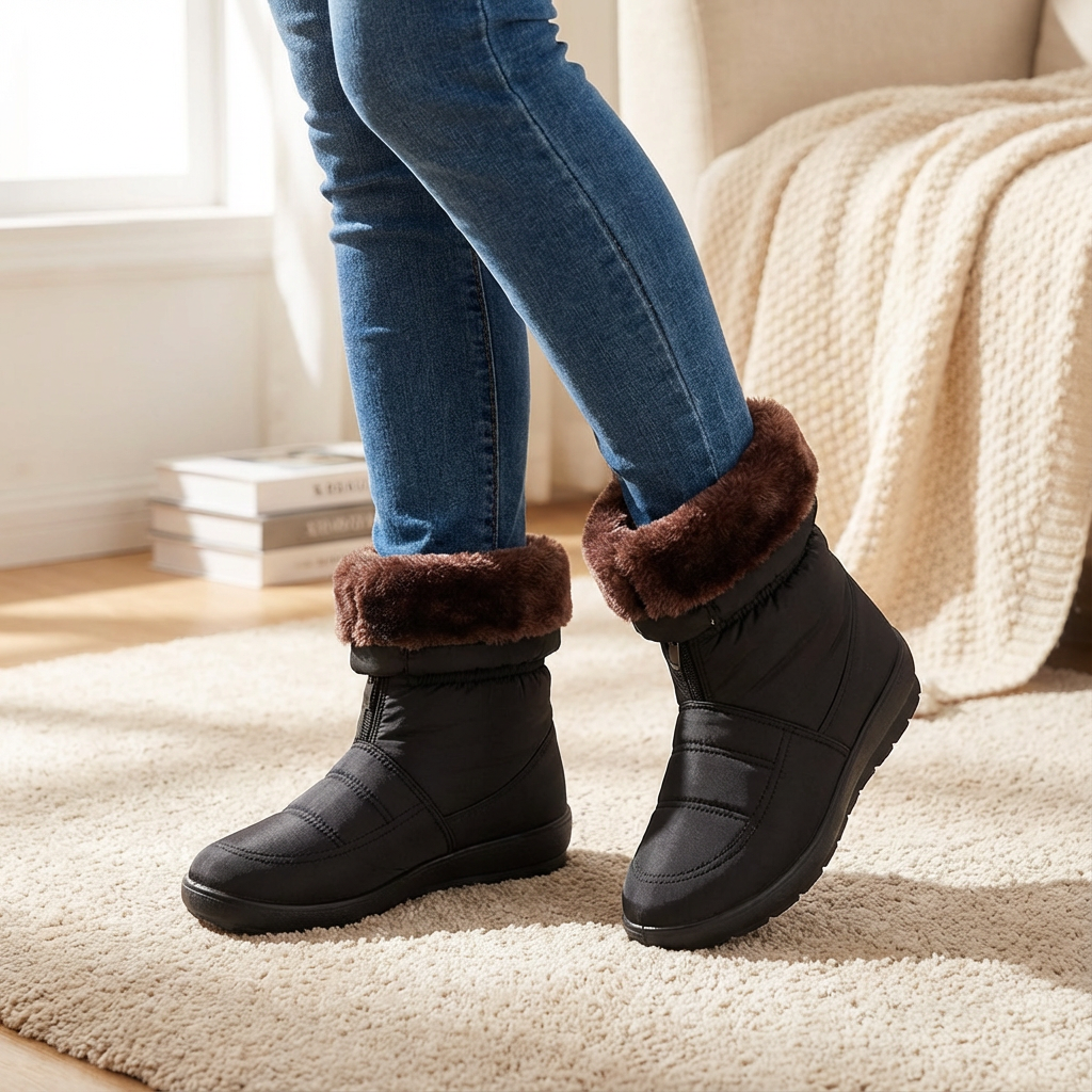 Snowstep - Waterproof Fur Lined Winter Boots