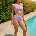 Mara – Women's Ribbed Shaping Bikini with Coverage