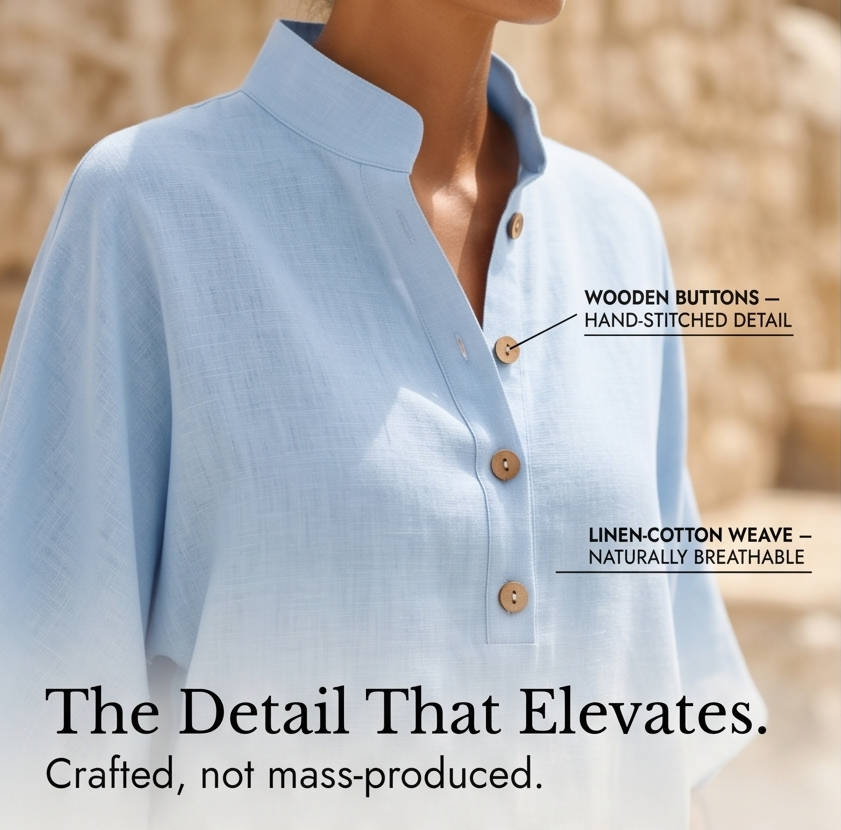 Marelle – Breezy Linen Two-Piece Set for Warm Days