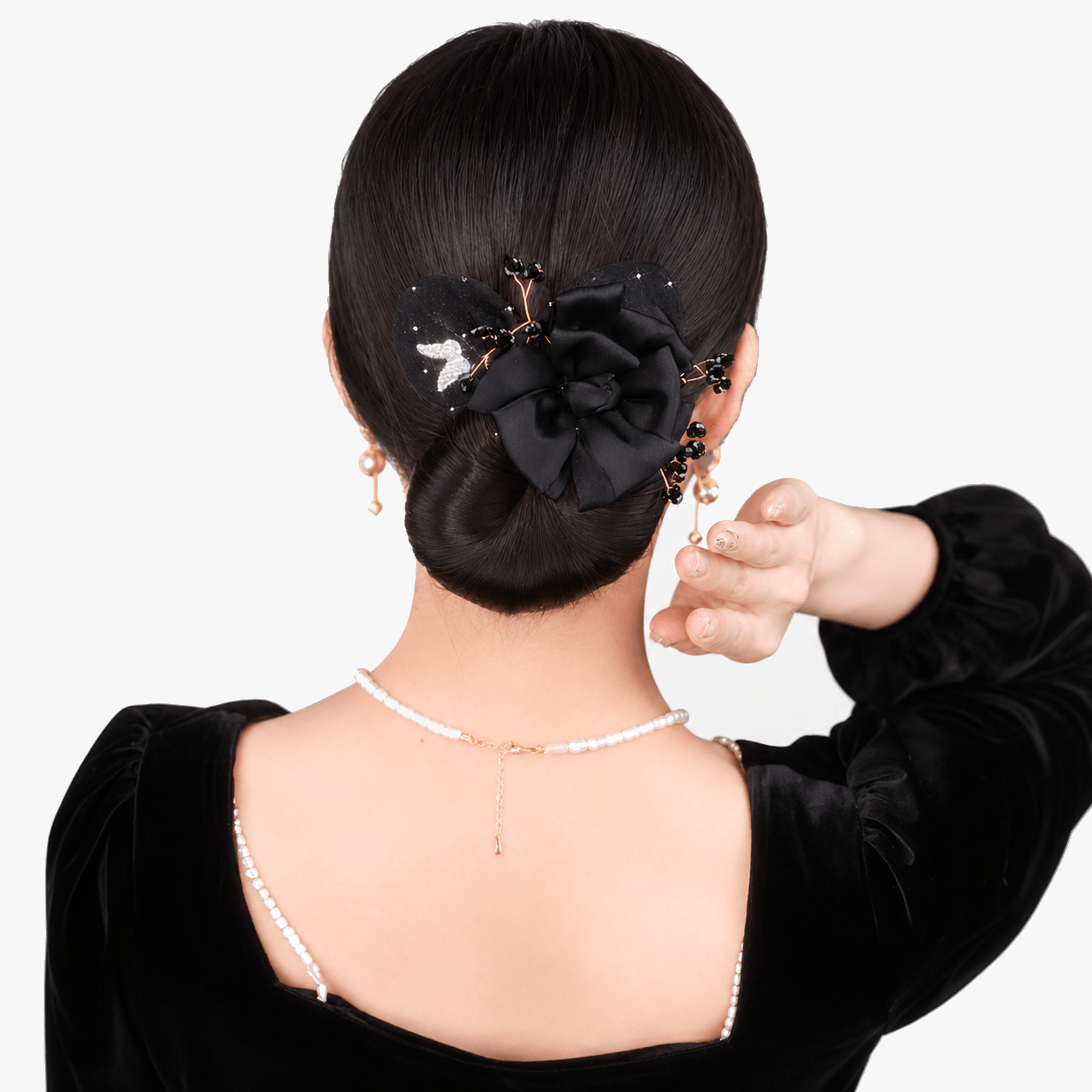 Florenza - Elegant Floral Hair Knots for Women