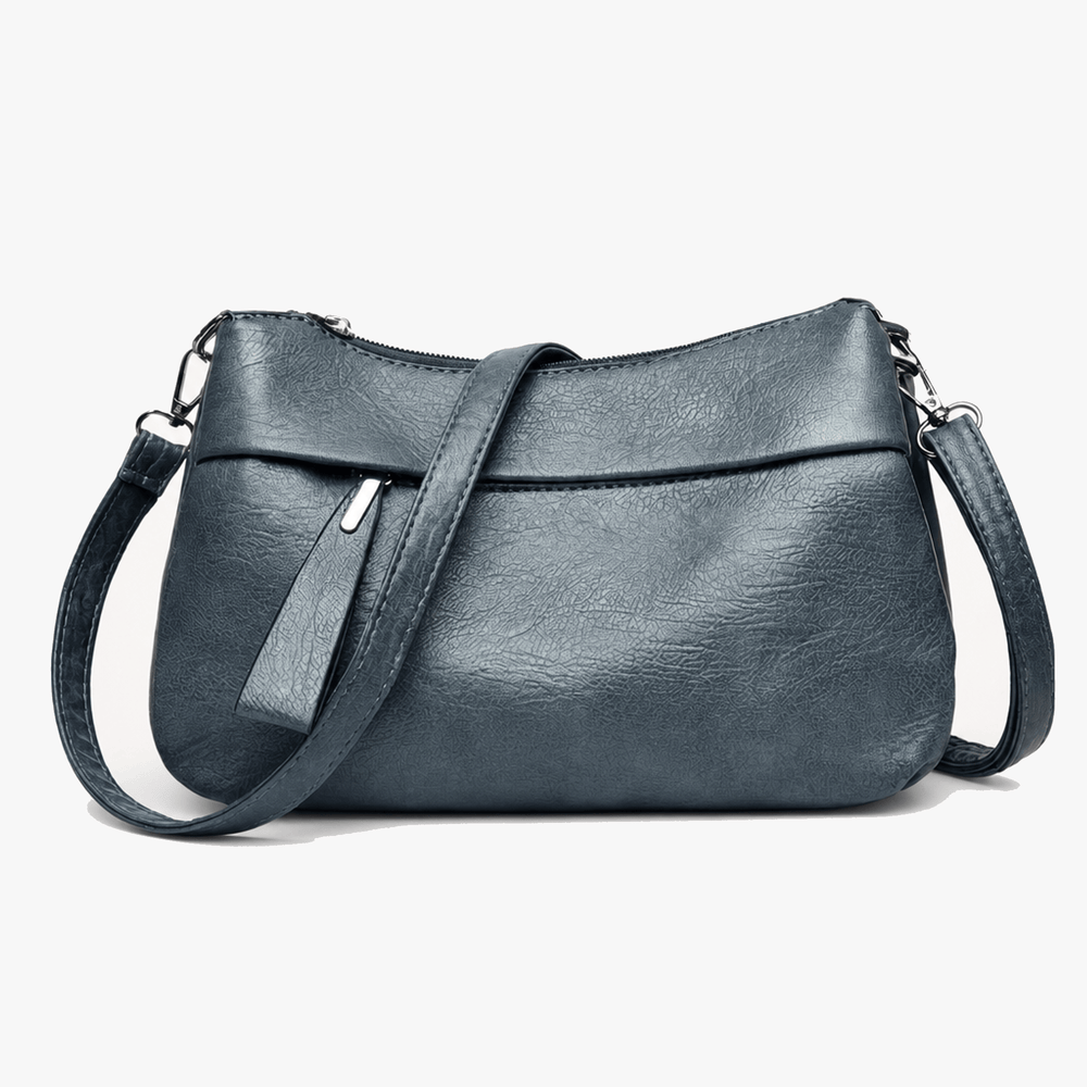 Carria - Soft Leather Crossbody With 3 Compartments