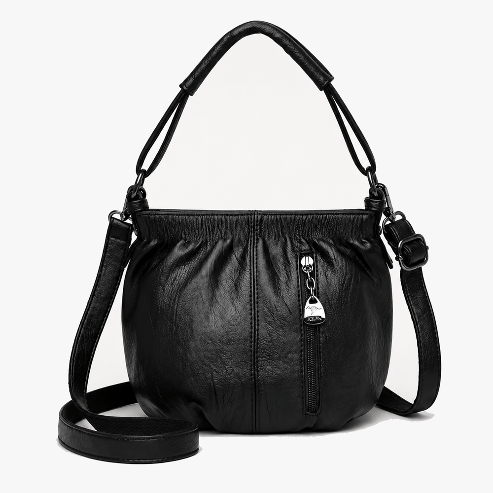 Velina – Soft Pleated Crossbody Bag
