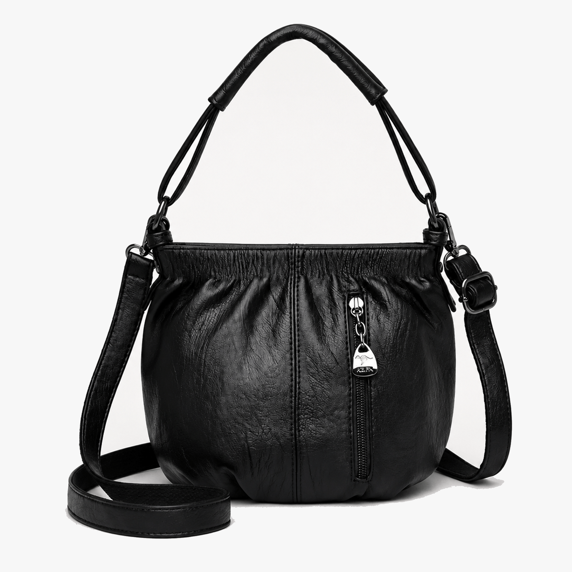 Velina – Soft Pleated Crossbody Bag