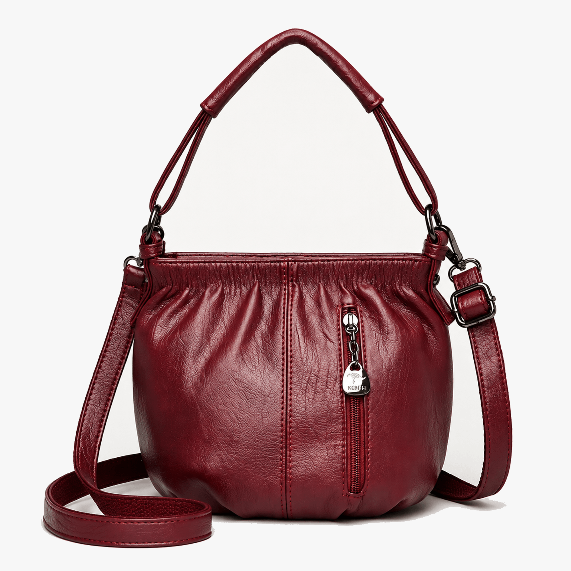 Velina – Soft Pleated Crossbody Bag