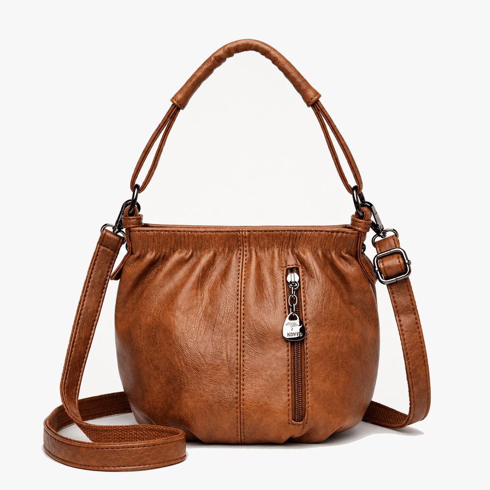 Velina – Soft Pleated Crossbody Bag