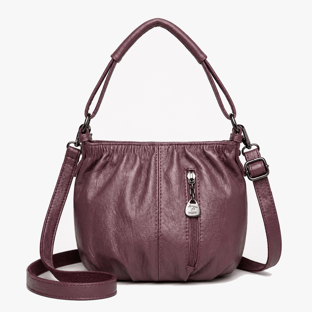 Velina – Soft Pleated Crossbody Bag