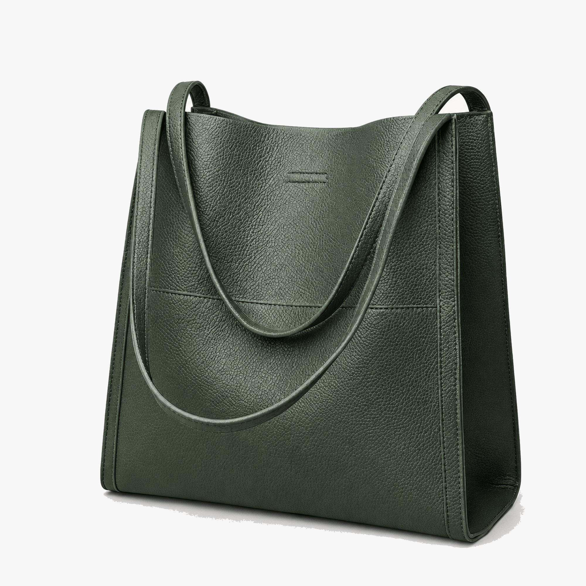 Solenne – Soft Leather Shoulder Tote