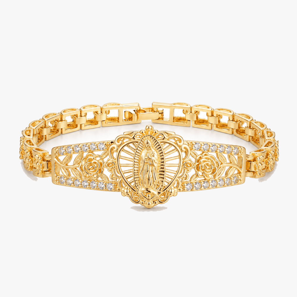 Sancta - Virgin Mary Filigree Bracelet