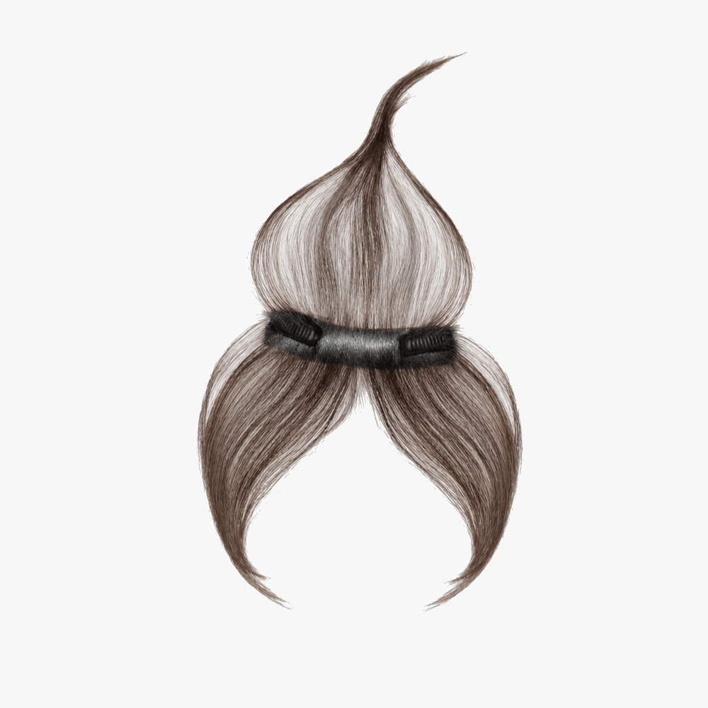 Fringelle – Seamless Clip-In Bangs Topper