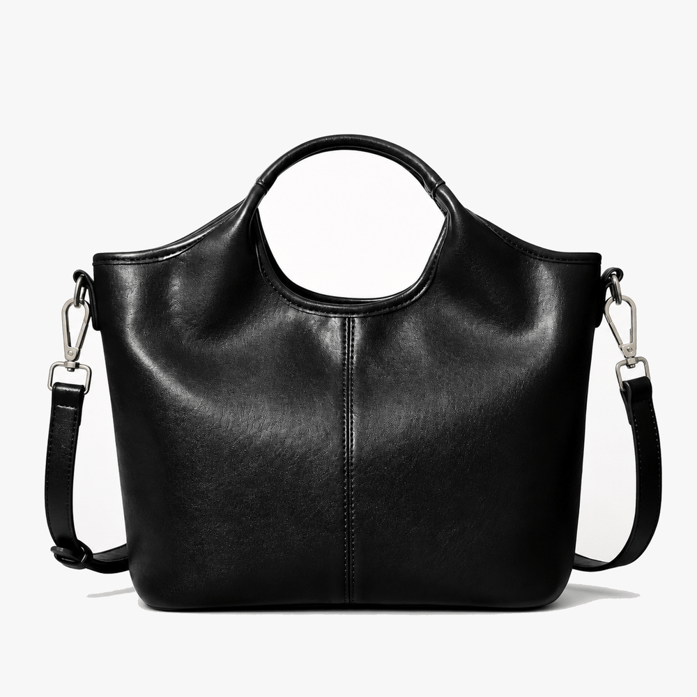 Halona – Sculpted Soft Leather Tote Bag