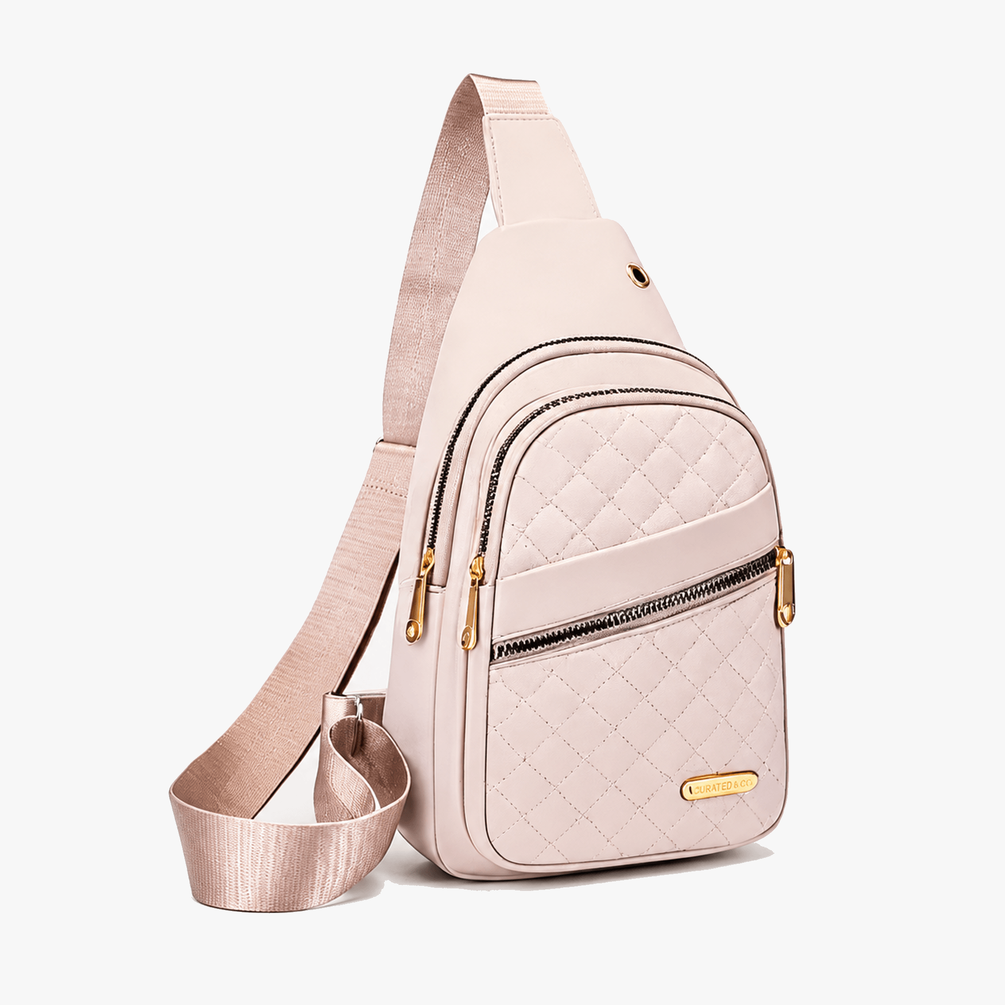 Velora – Quilted Crossbody Sling Bag