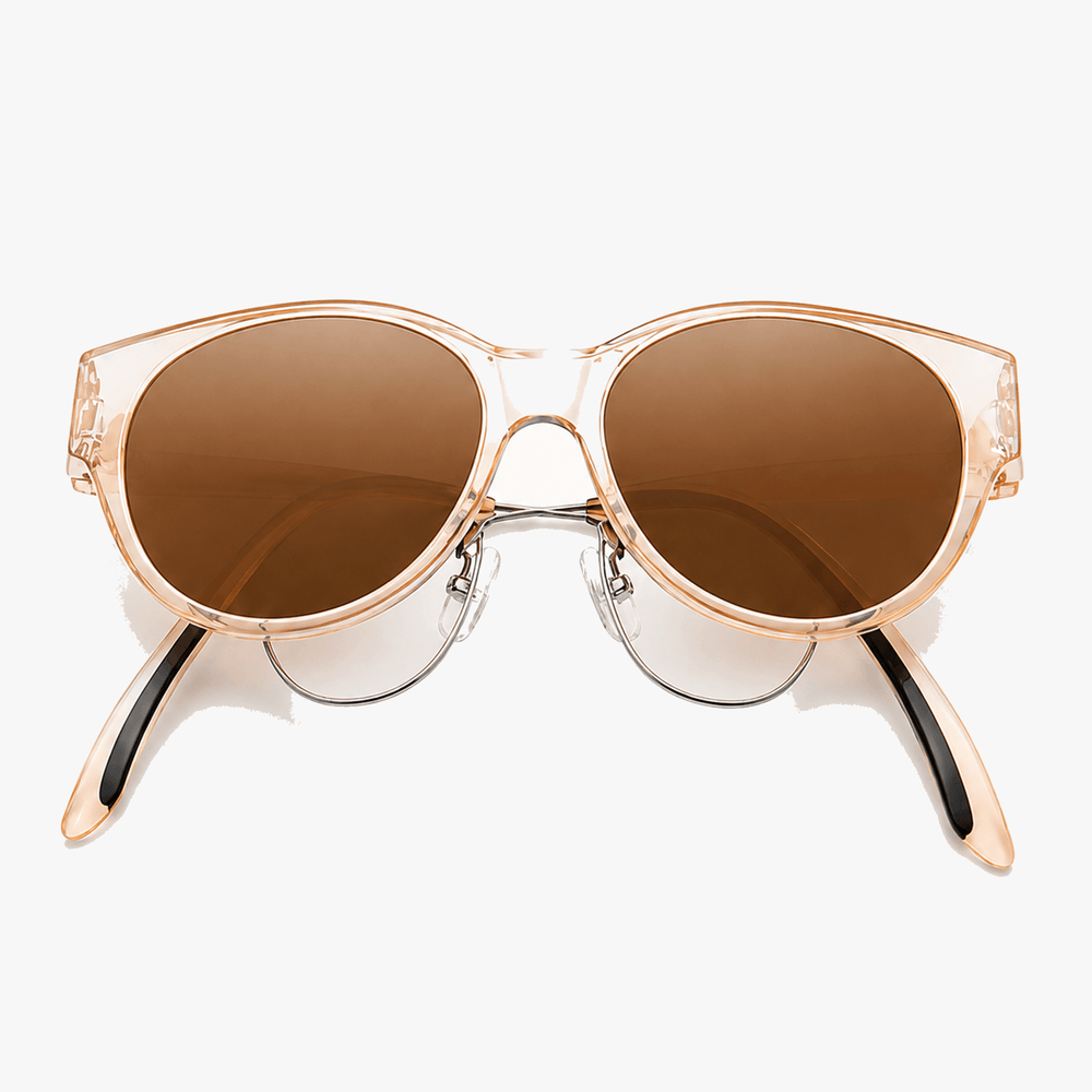 Soluna – Oversized Cat Eye Sunglasses for Wear Over Glasses