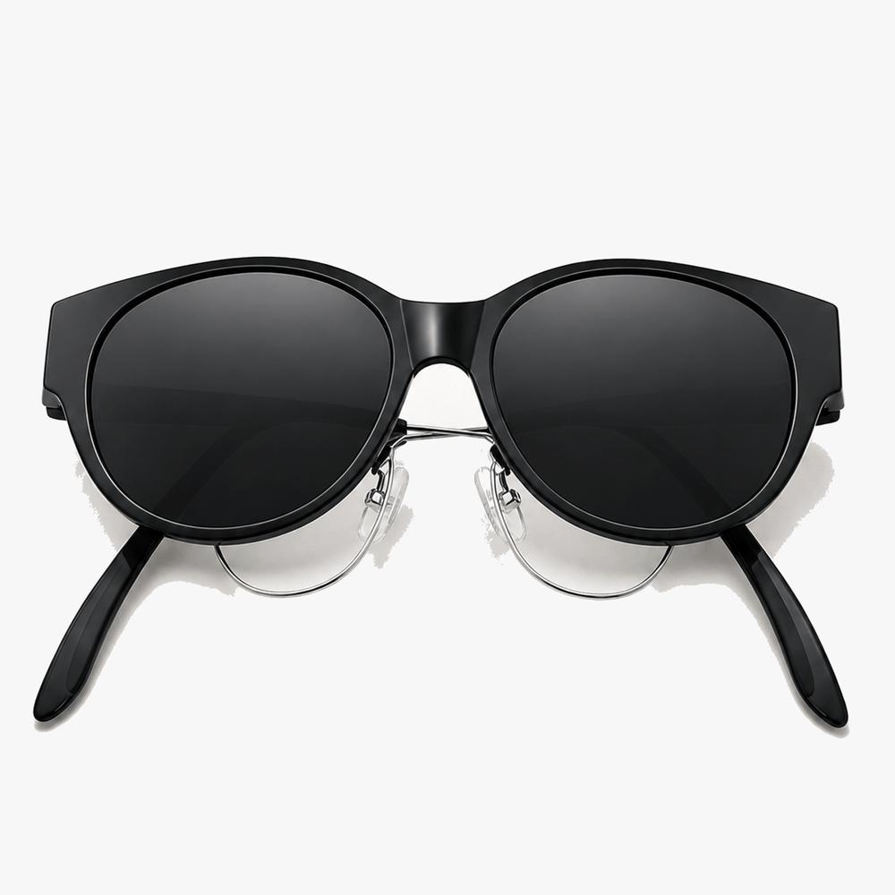 Soluna – Oversized Cat Eye Sunglasses for Wear Over Glasses