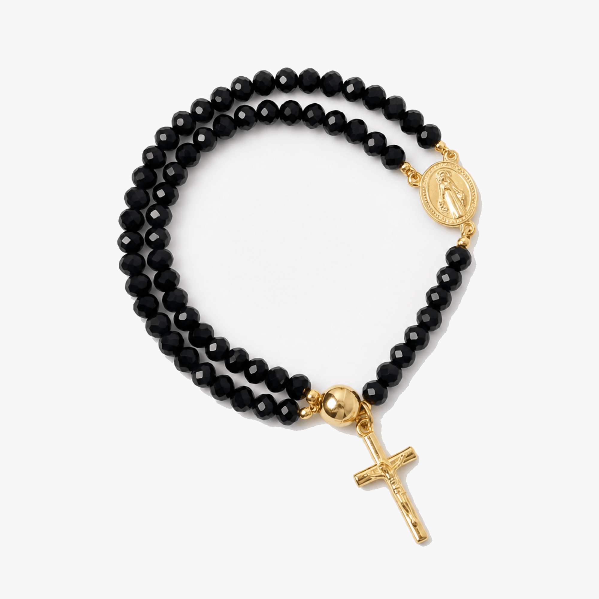 Belluna – Double Wrap Rosary Bracelet