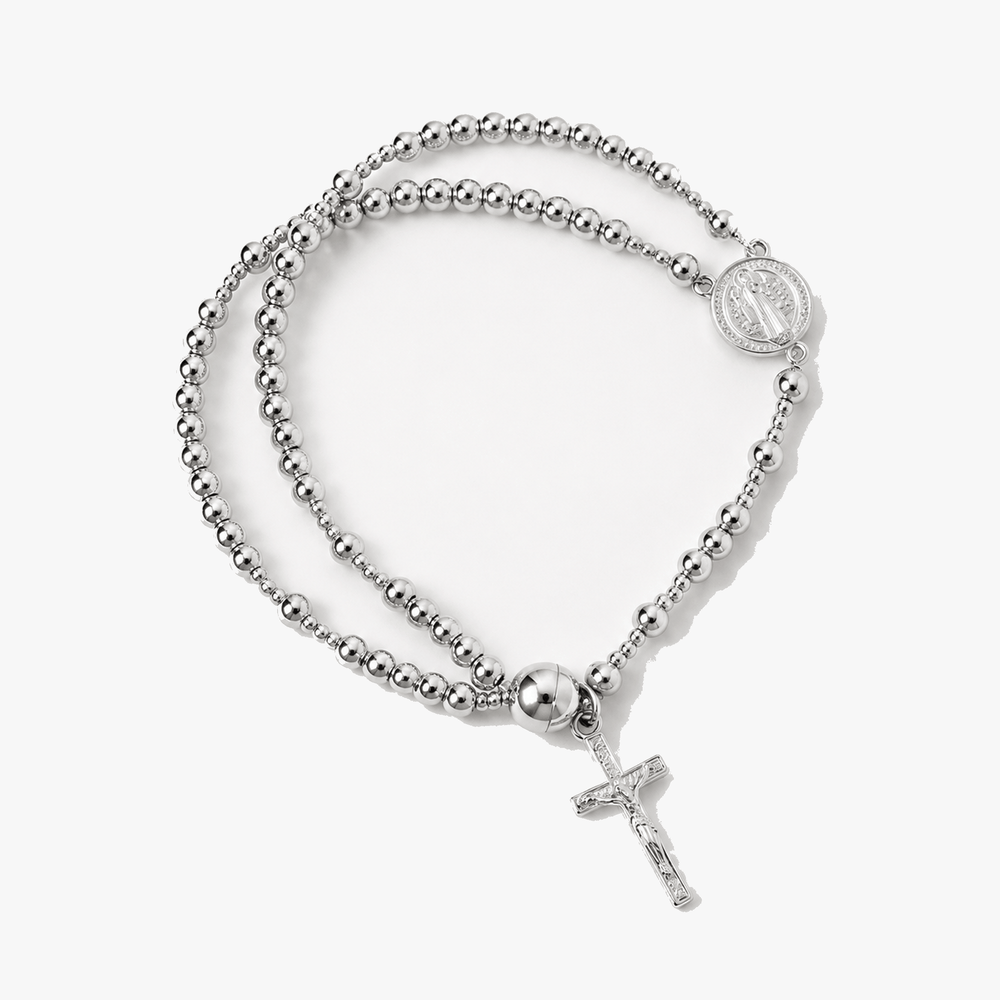 Belluna – Double Wrap Rosary Bracelet