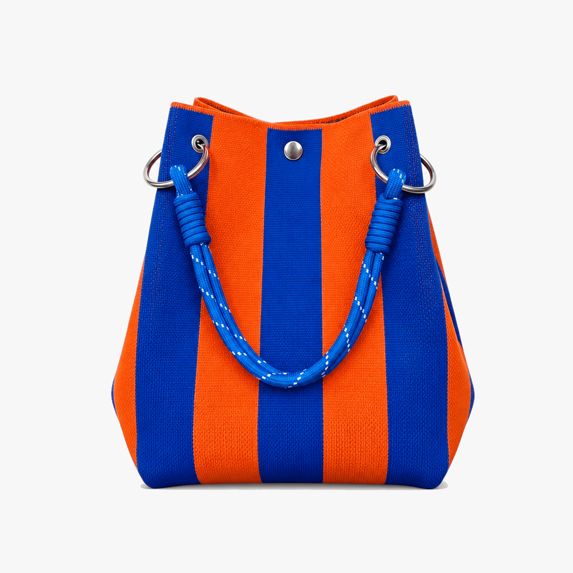 Sundara – Striped Knit Bucket Bag