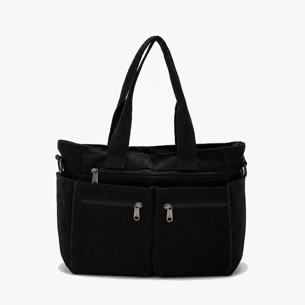 Lunavia – Corduroy Utility Tote with 6 Pockets