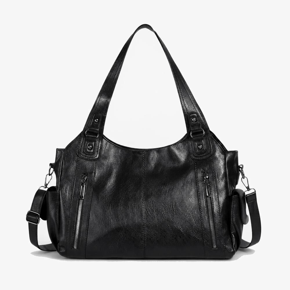 Noirvere – Slouchy Vegan Leather City Tote