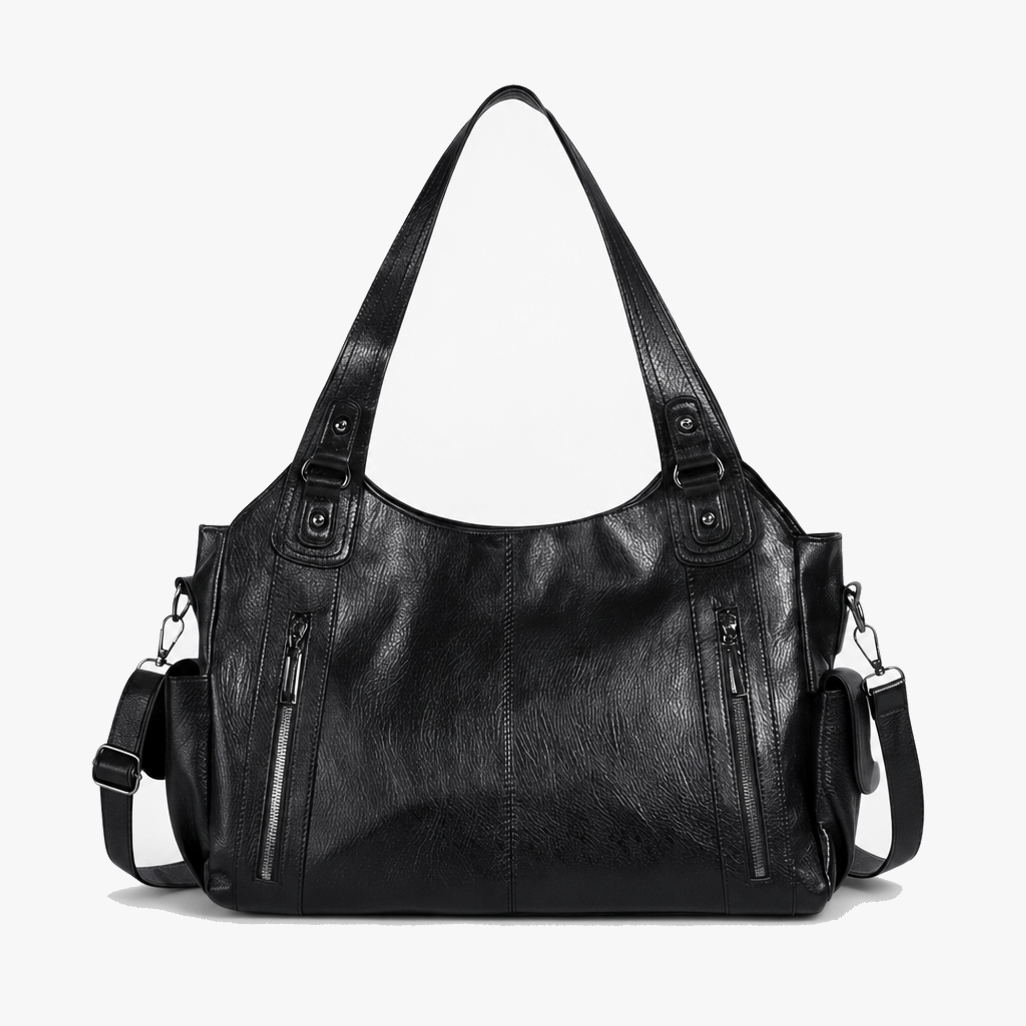 Noirvere – Slouchy Vegan Leather City Tote