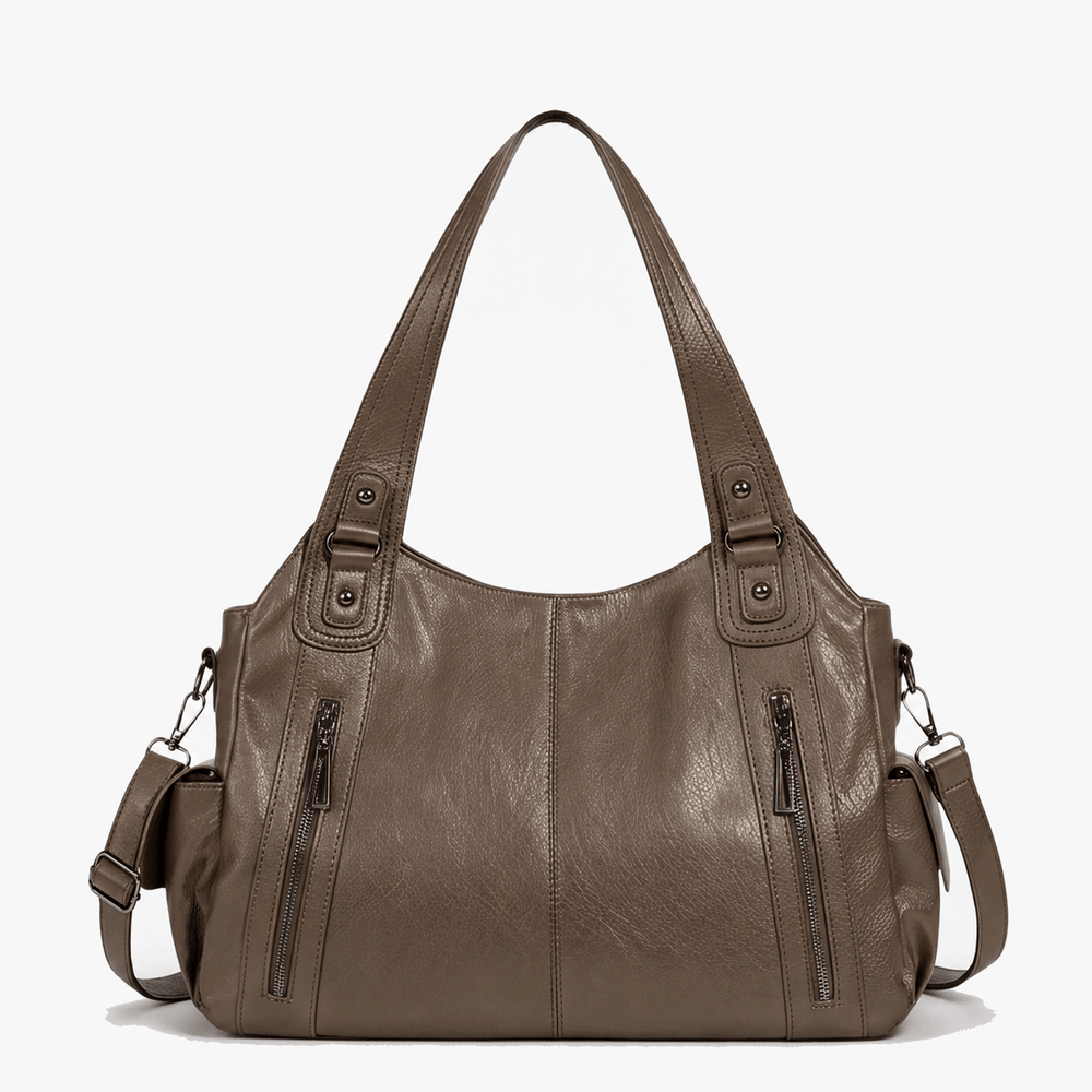 Noirvere – Slouchy Vegan Leather City Tote