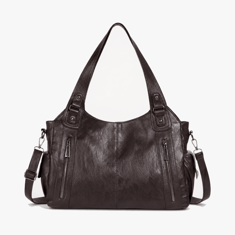 Noirvere – Slouchy Vegan Leather City Tote