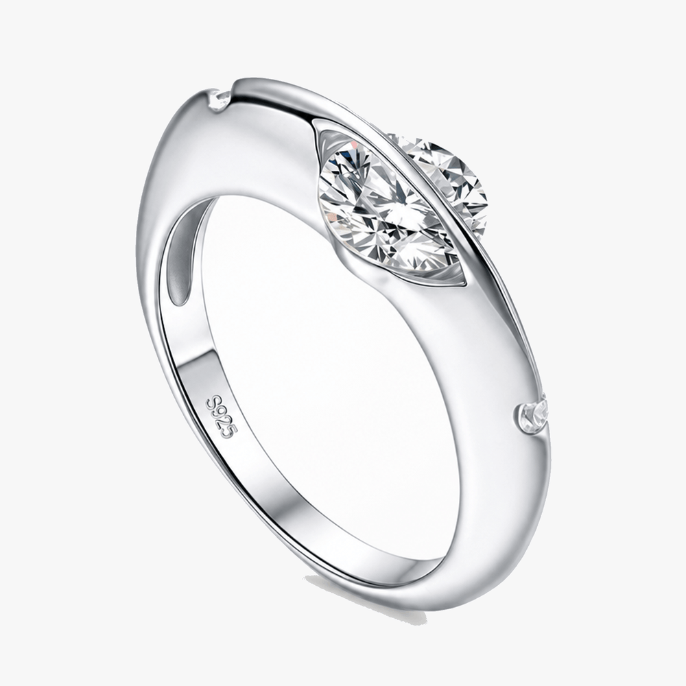 Starfable – S925 Sterling Silver Spinning Star Ring
