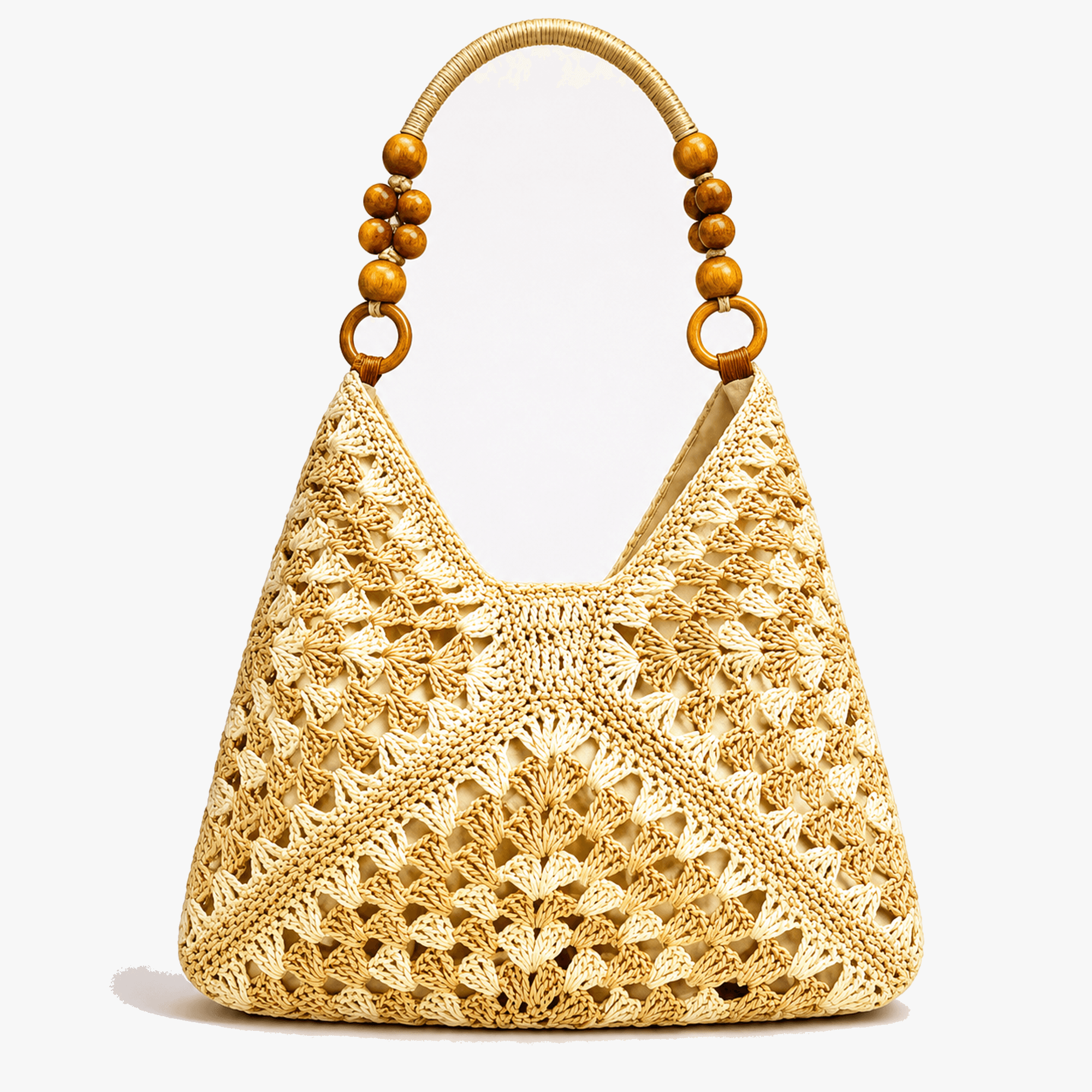 Solèra – Crochet Summer Tote with Hidden Lining