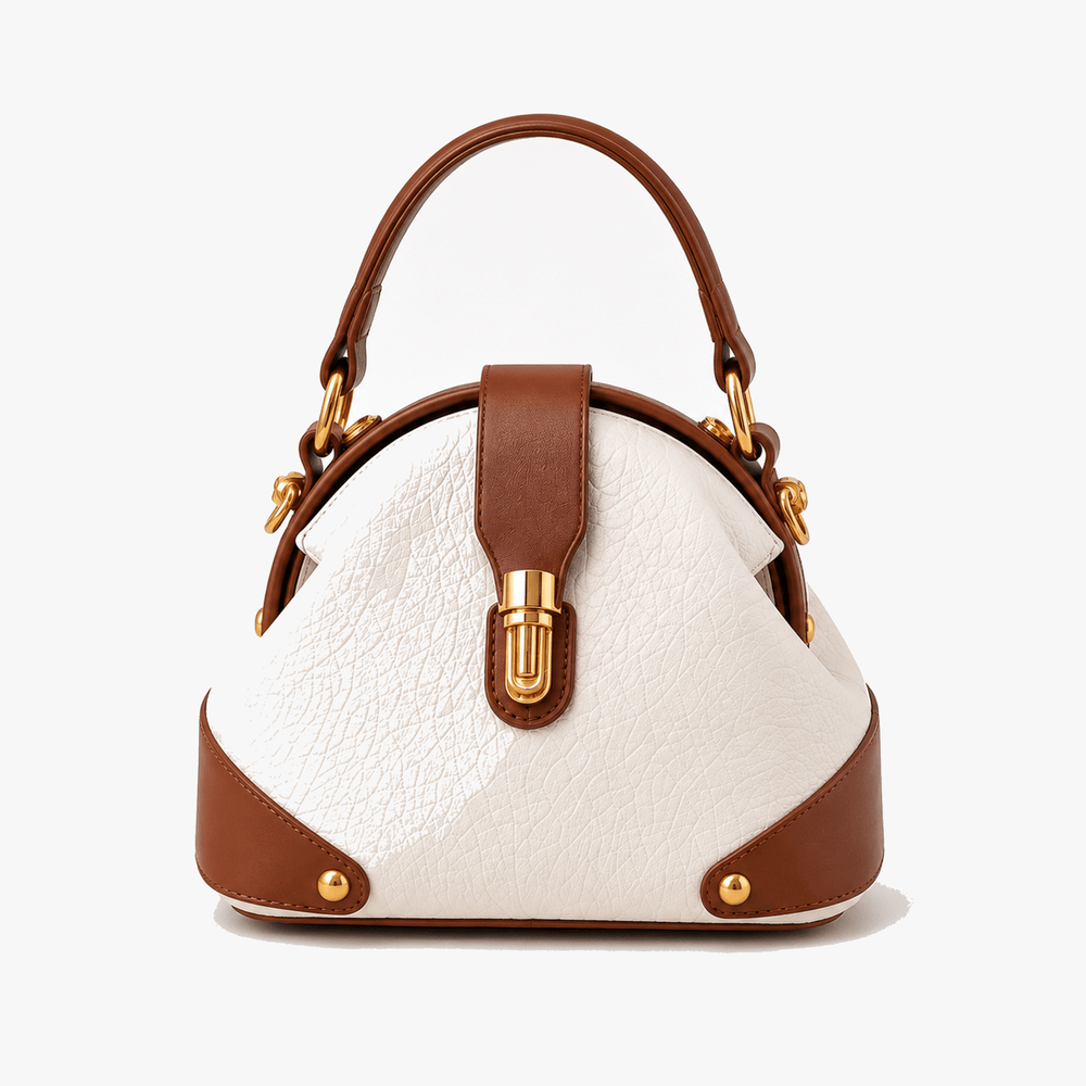Cola™ – Two-Tone Leather Handbag for Day to Night