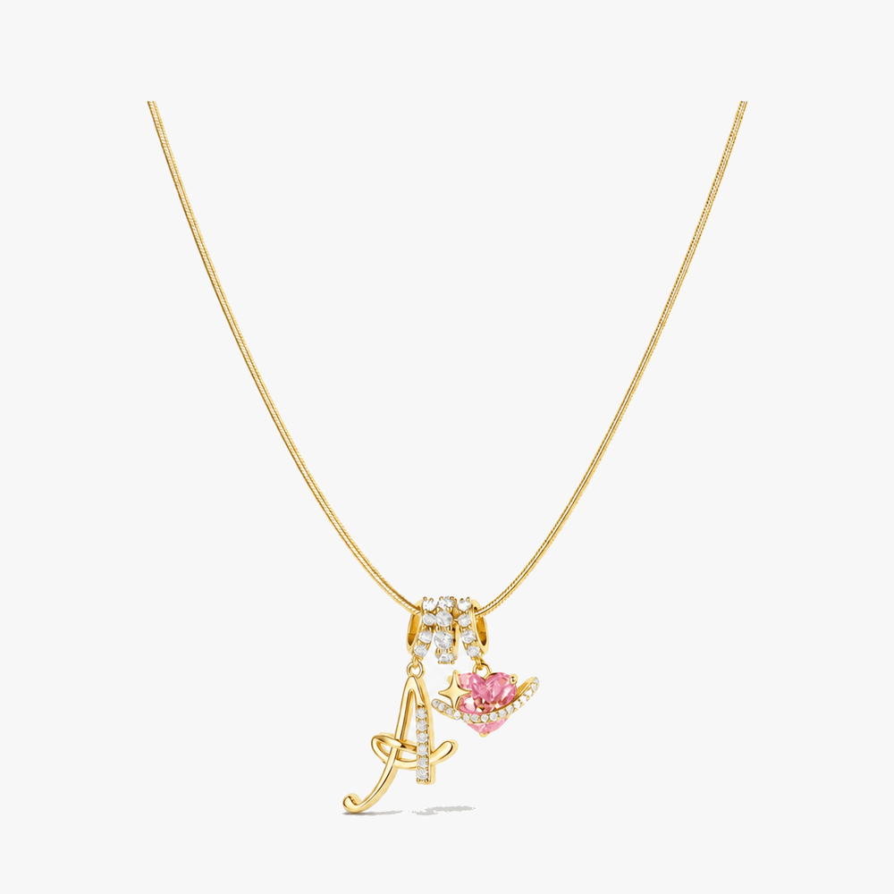 Levara – Personalized Initial Heart Necklace