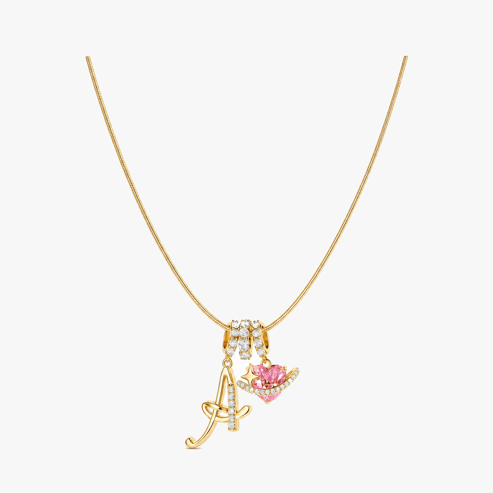 Levara – Personalized Initial Heart Necklace