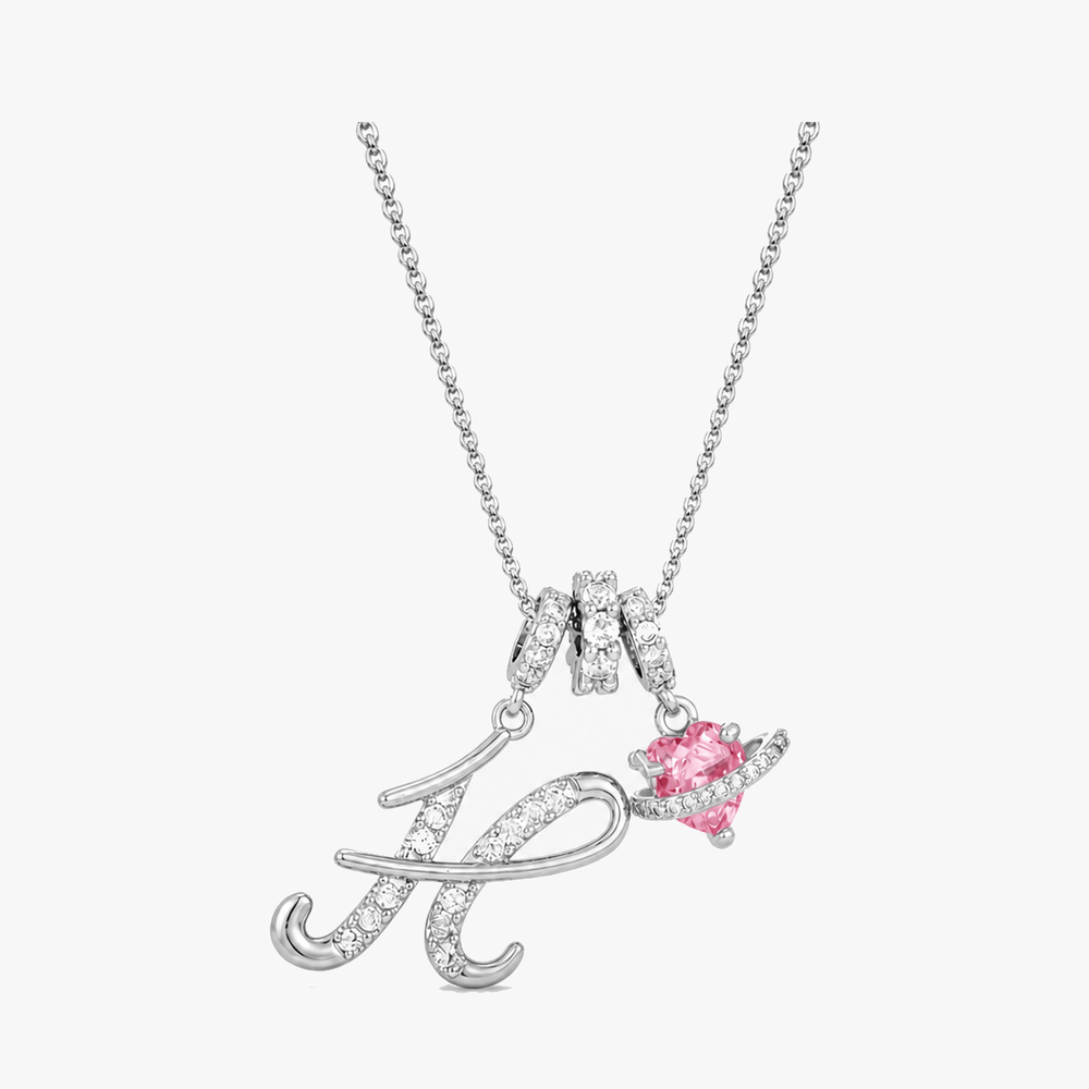 Levara – Personalized Initial Heart Necklace