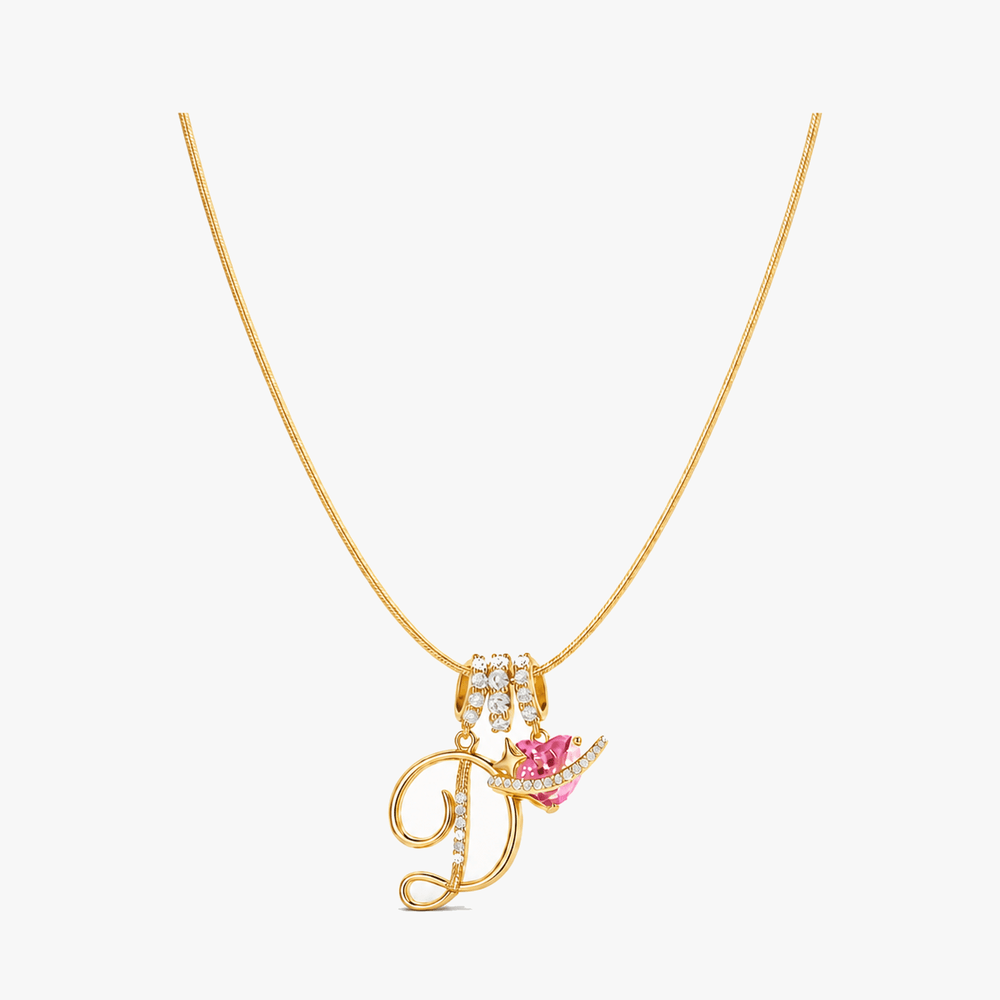 Levara – Personalized Initial Heart Necklace