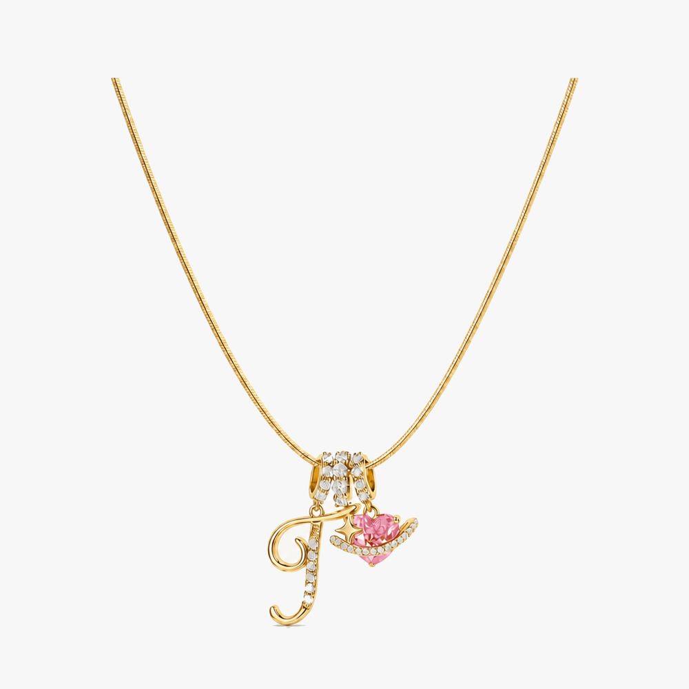 Levara – Personalized Initial Heart Necklace