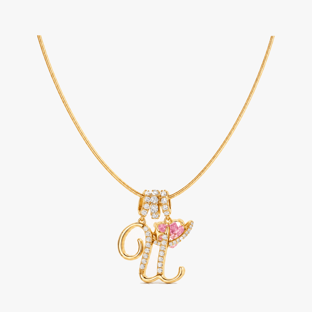 Levara – Personalized Initial Heart Necklace