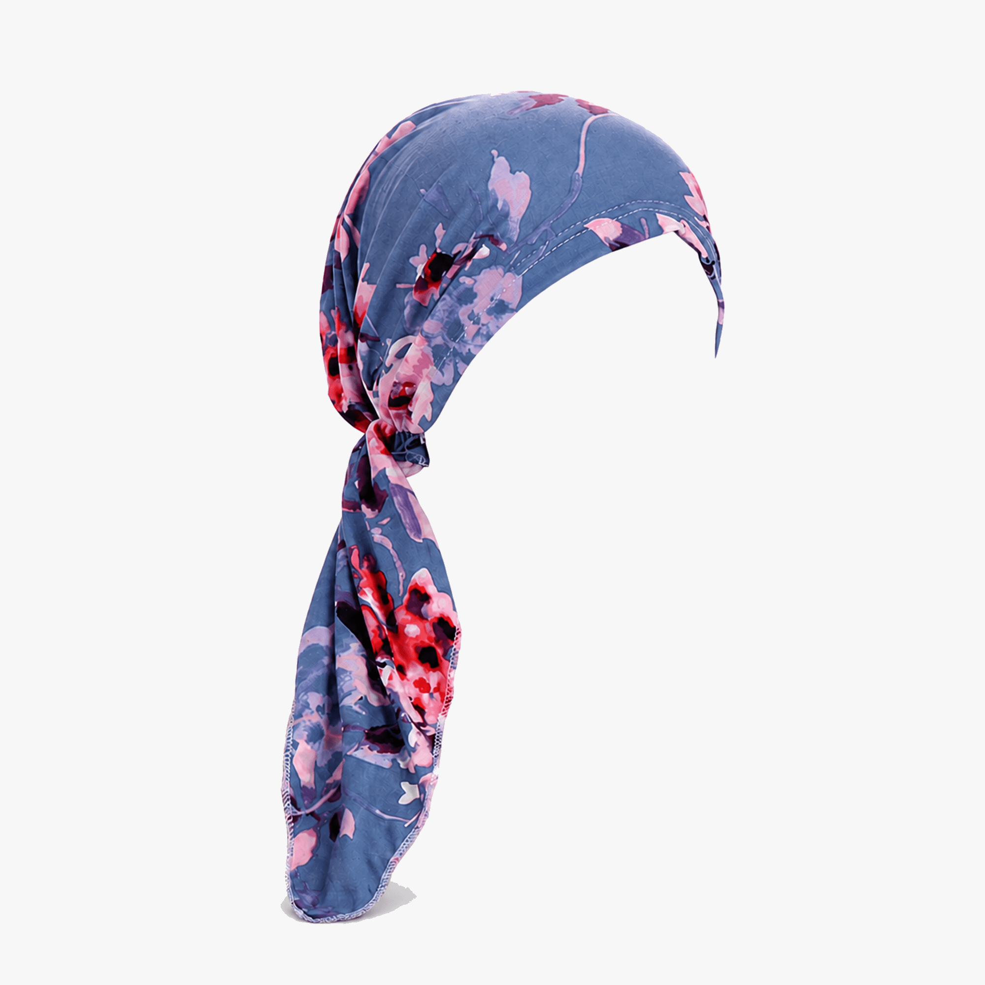 Florenza – Pre-Tied Floral Head Scarf Turban, Soft Elastic, 5 Prints