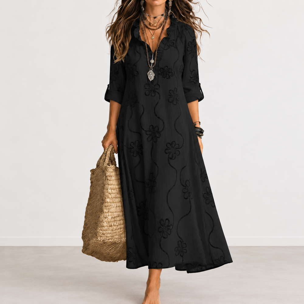 EVELYN | FLORAL MAXI DRESS FOR WOMEN