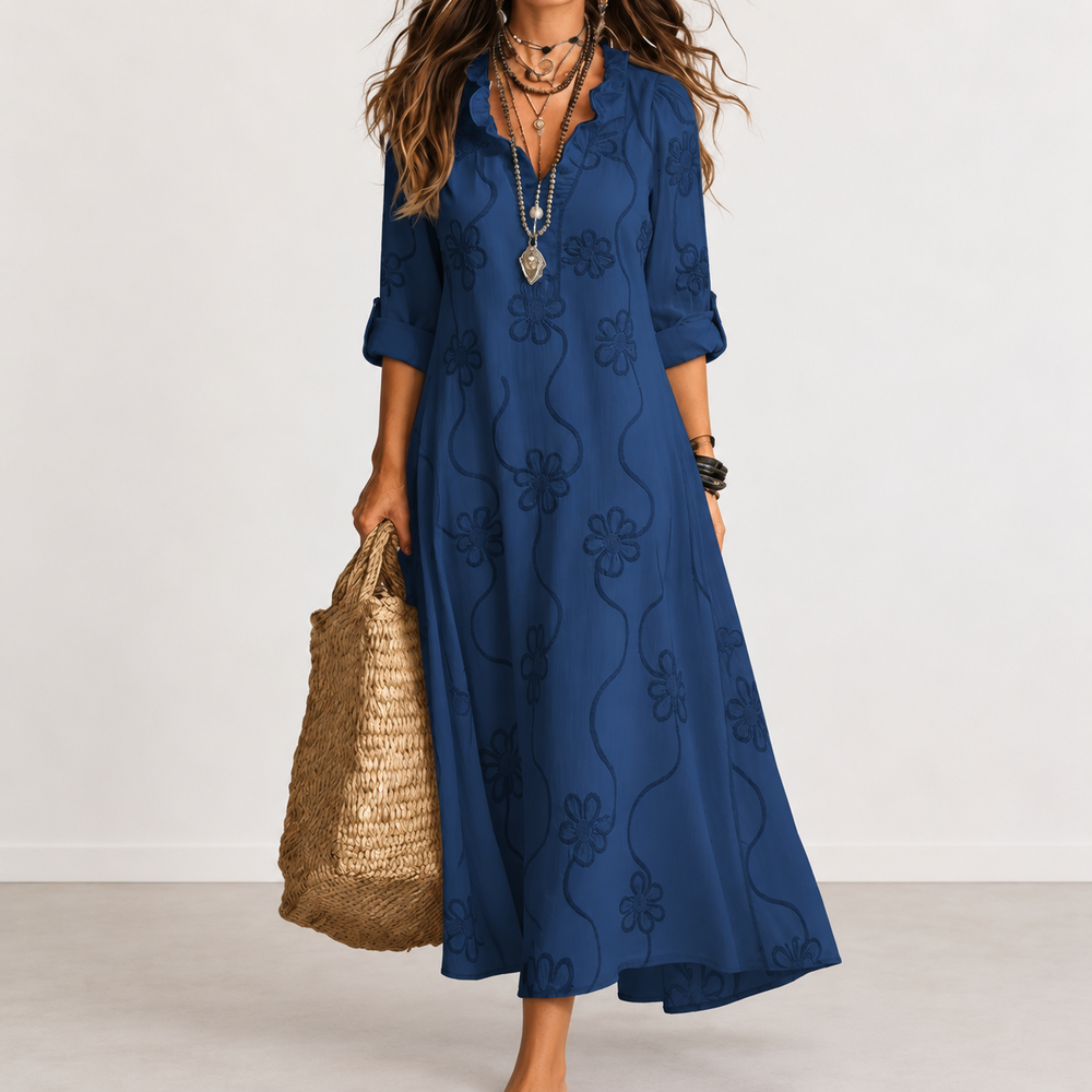 EVELYN | FLORAL MAXI DRESS FOR WOMEN