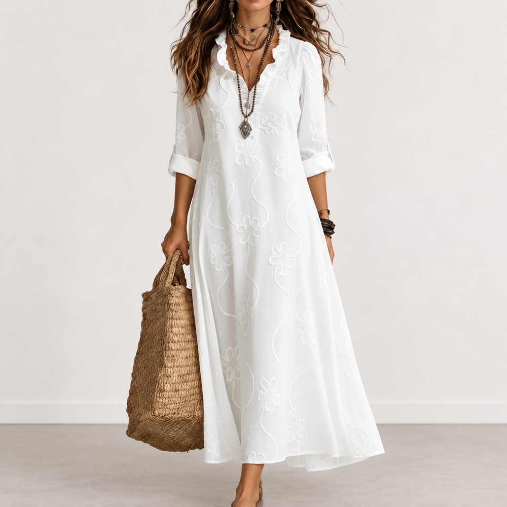EVELYN | FLORAL MAXI DRESS FOR WOMEN