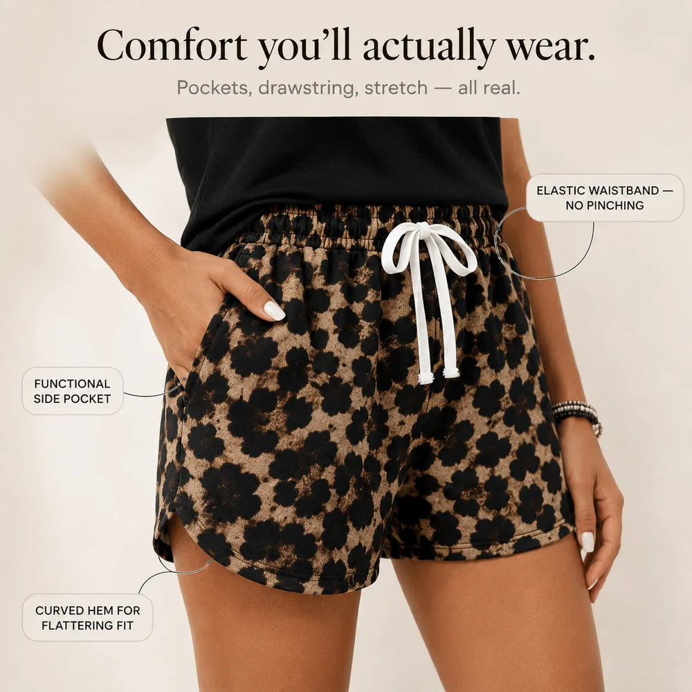 Lunella – Women's Tank Top and Printed Shorts Set