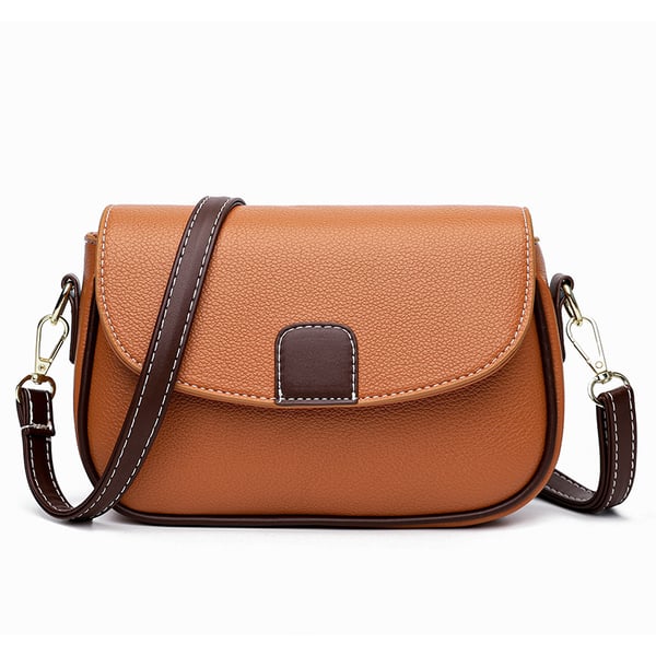 Lunettea - Elegant PU Leather Shoulder Bag for Women