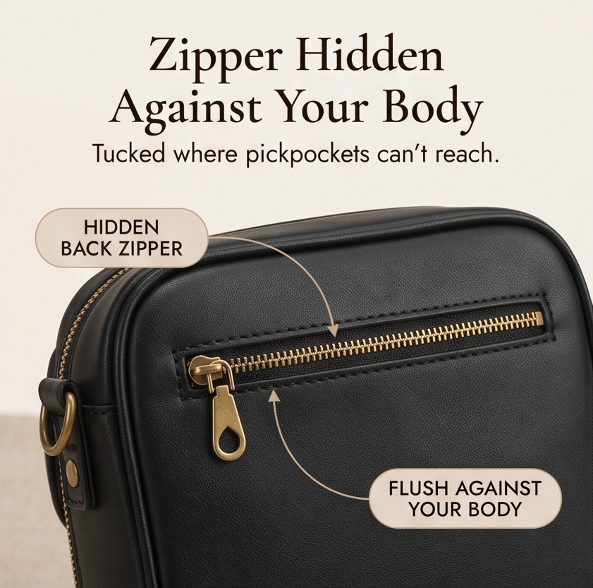 Carryn – Organized Crossbody Bag with Card Slots