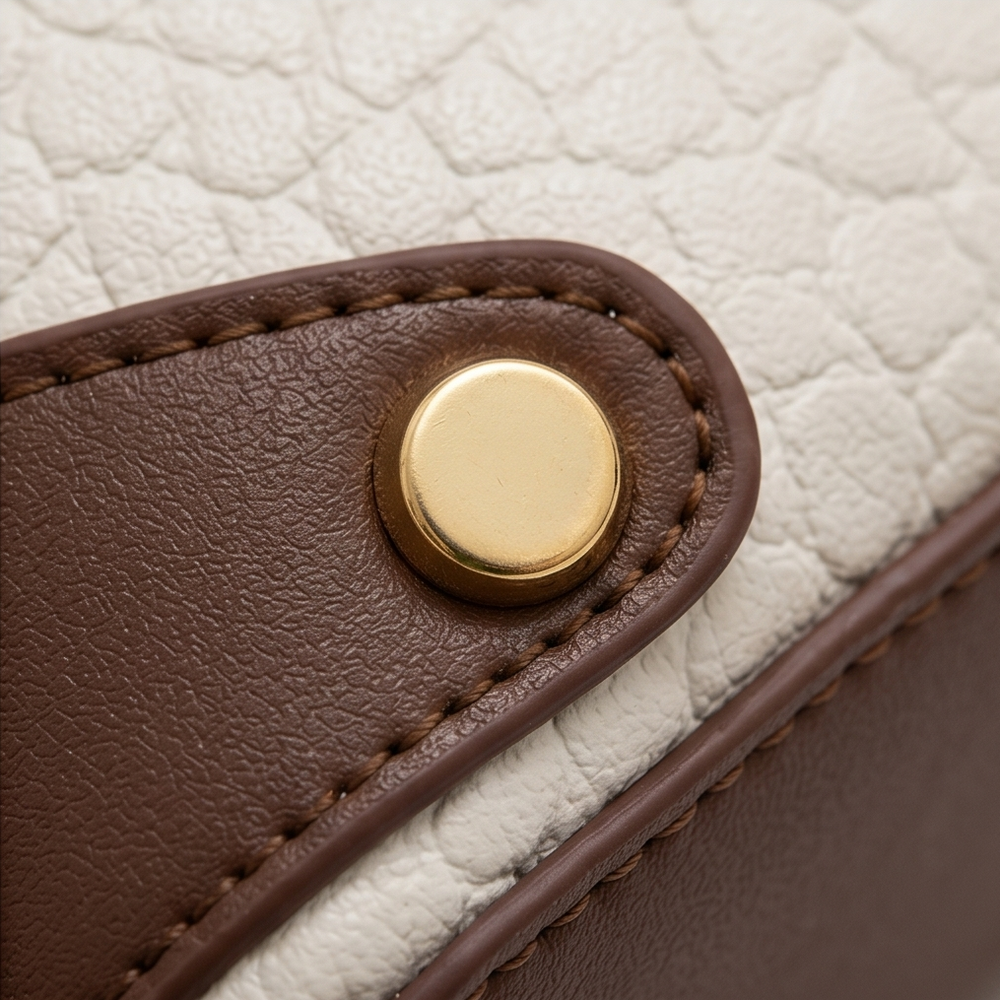 Cola™ – Two-Tone Leather Handbag for Day to Night