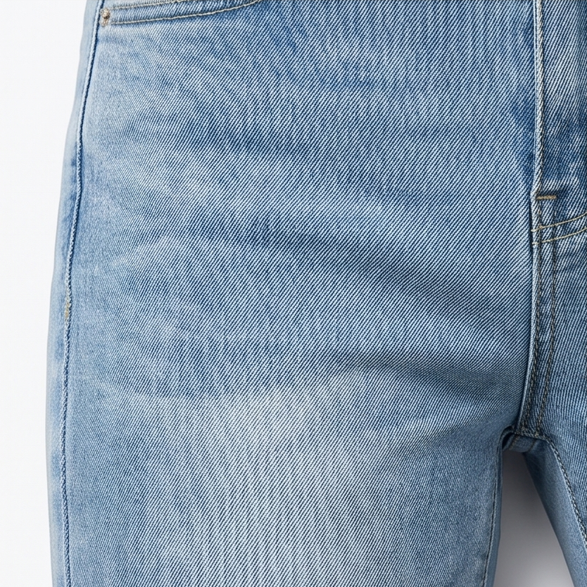 Denara – High Waist Ripped Flare Jeans